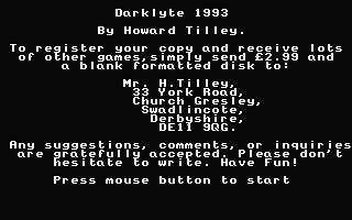 Darklyte atari screenshot